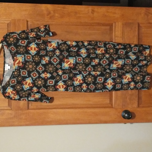 LuLaRoe woman's size M short sleeve midi dress-Julia NWT - Picture 11 of 11